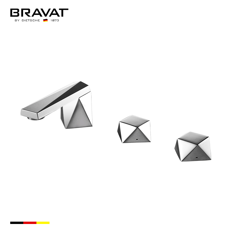 Vòi chậu 3 lỗ F518102C-1-ENG