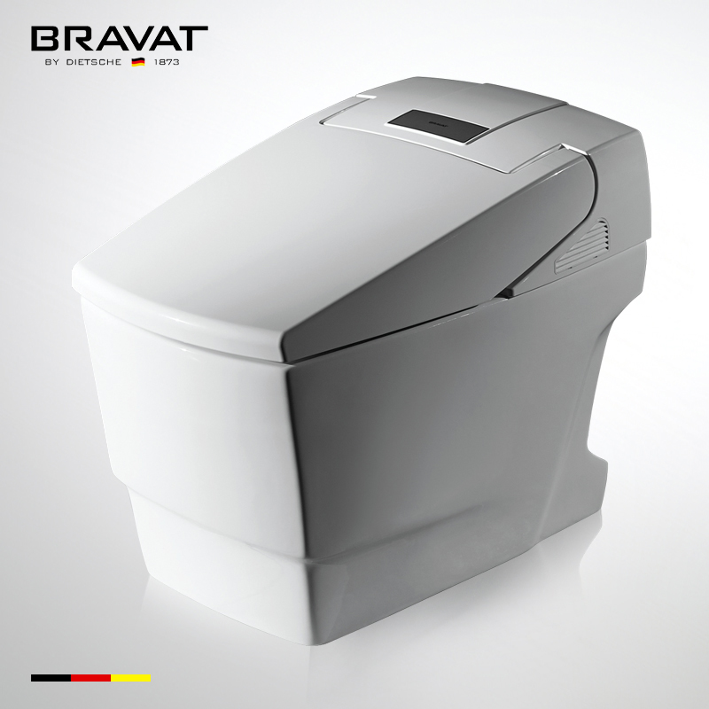 Bồn cầu tự động một khối Bravat