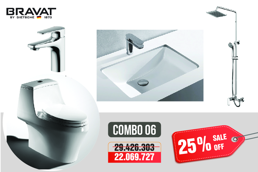 thiết bị vệ sinh cao cấp bravat
