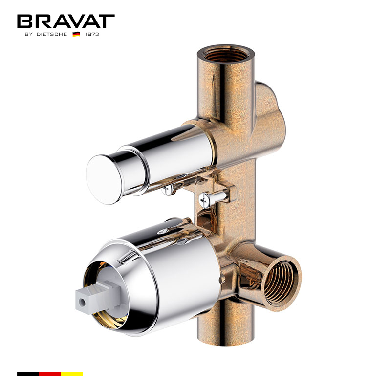 Bộ trộn sen âm tường D9100CP-ENG