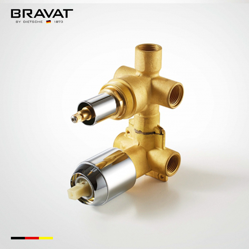 Bộ trộn sen âm tường D969CP-B-ENG