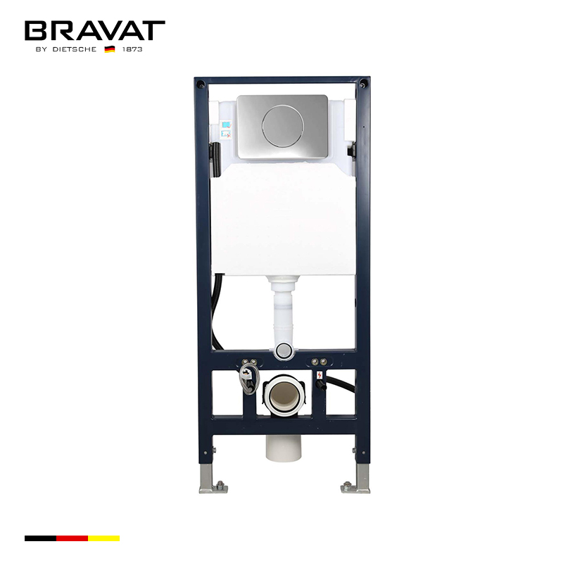 Két nước bồn cầu âm tường CD014N-1-VP